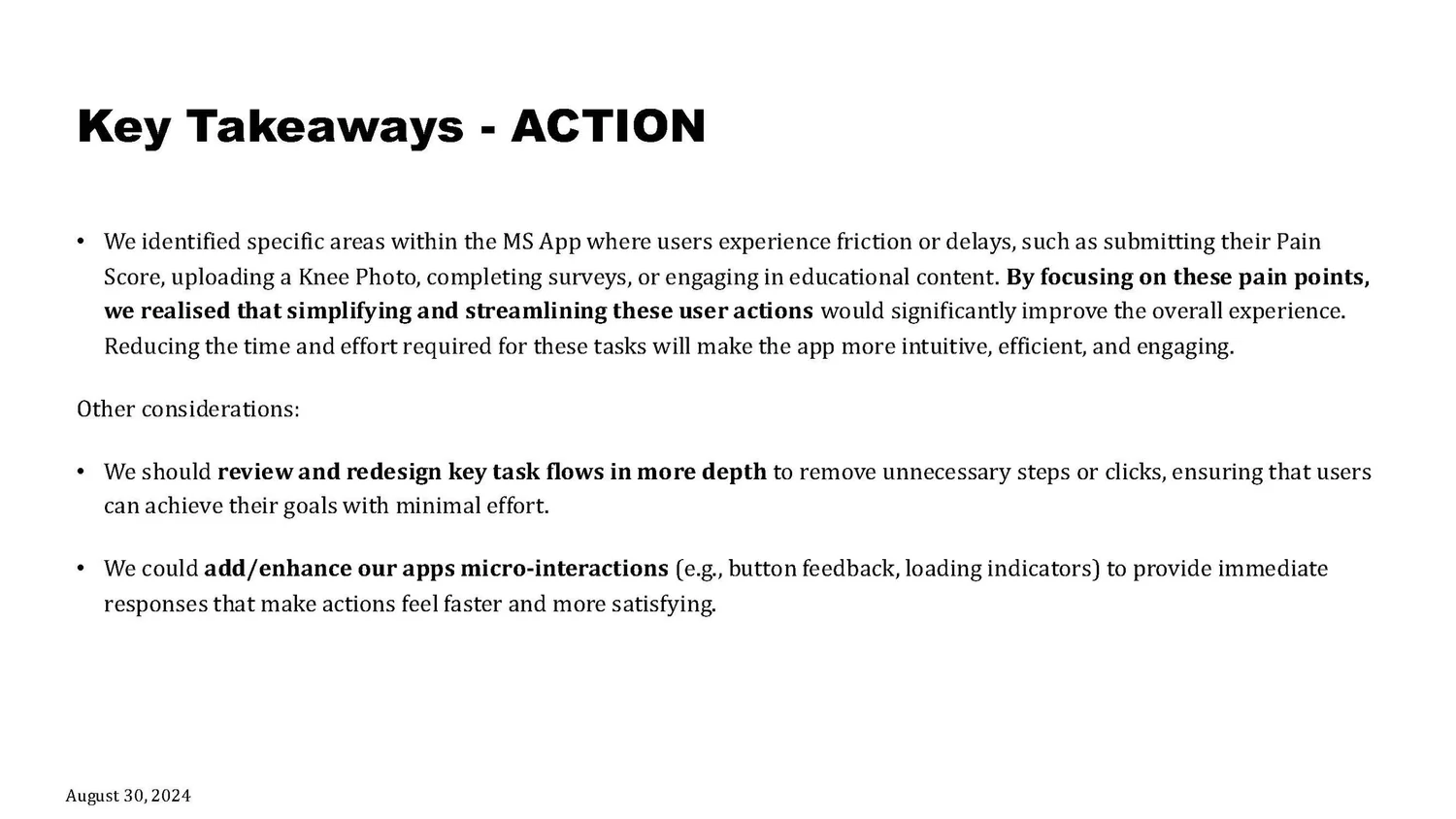 Hooked workshop summary, slide 13 of 18
