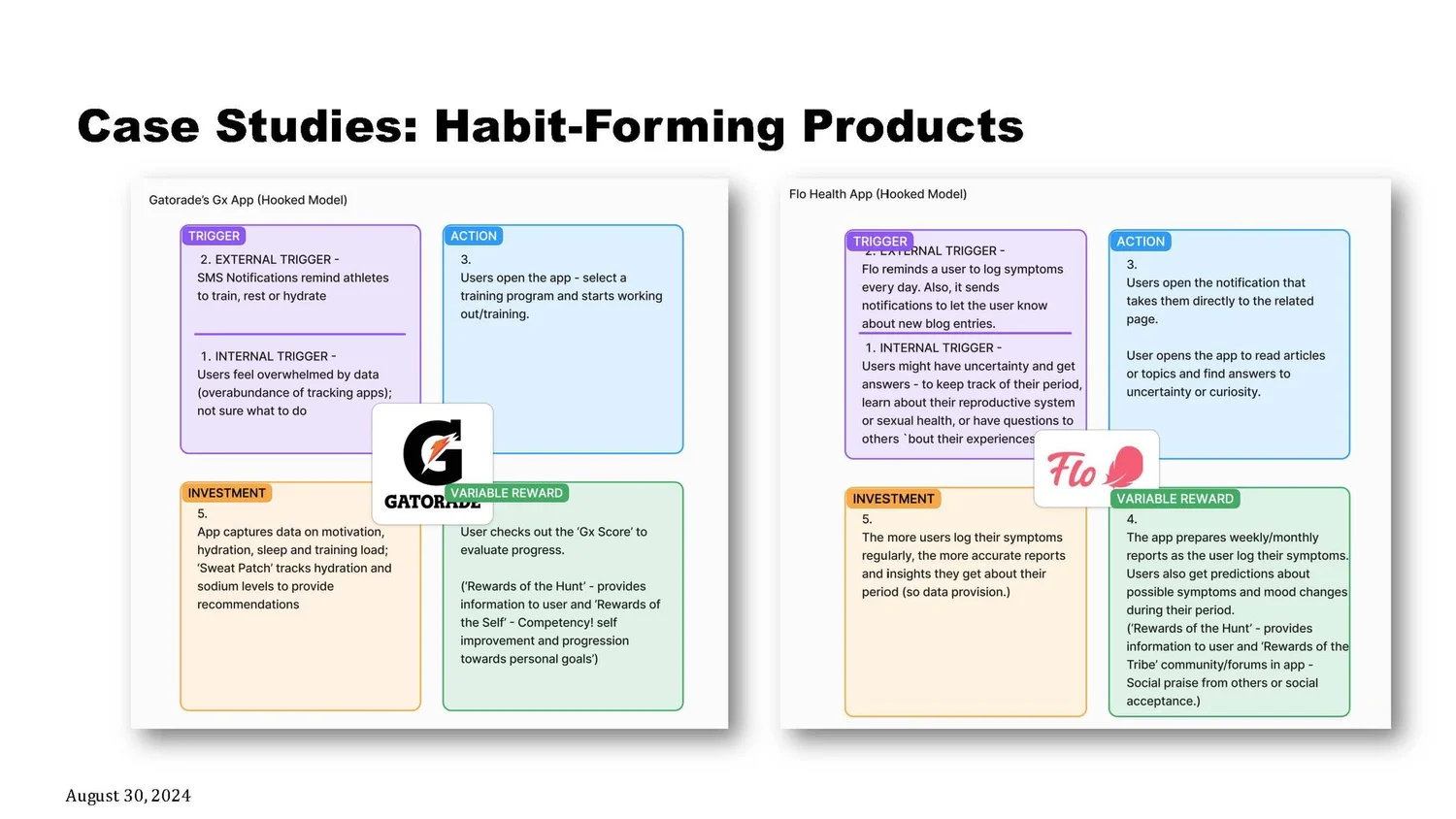Hooked workshop summary, slide 5 of 18