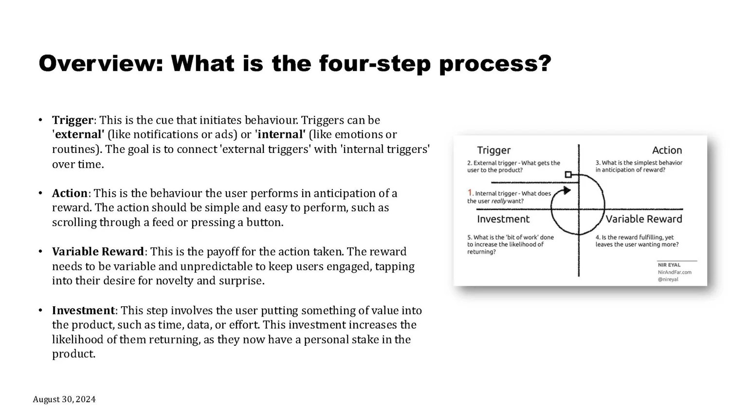 Hooked workshop summary, slide 3 of 18